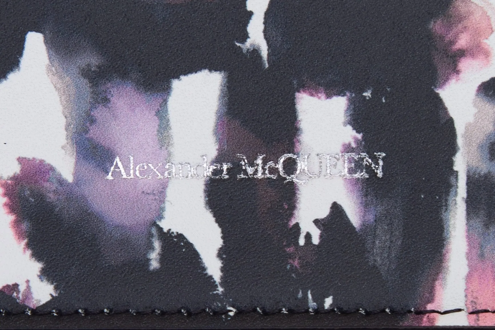 Alexander McQueen Multicolor Skull Graffiti Top Handle Handbag