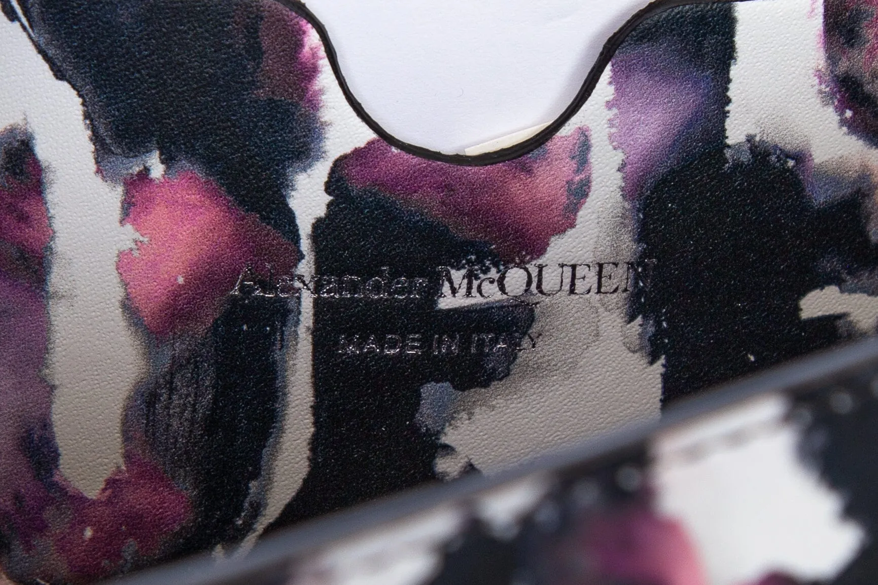 Alexander McQueen Multicolor Skull Graffiti Top Handle Handbag