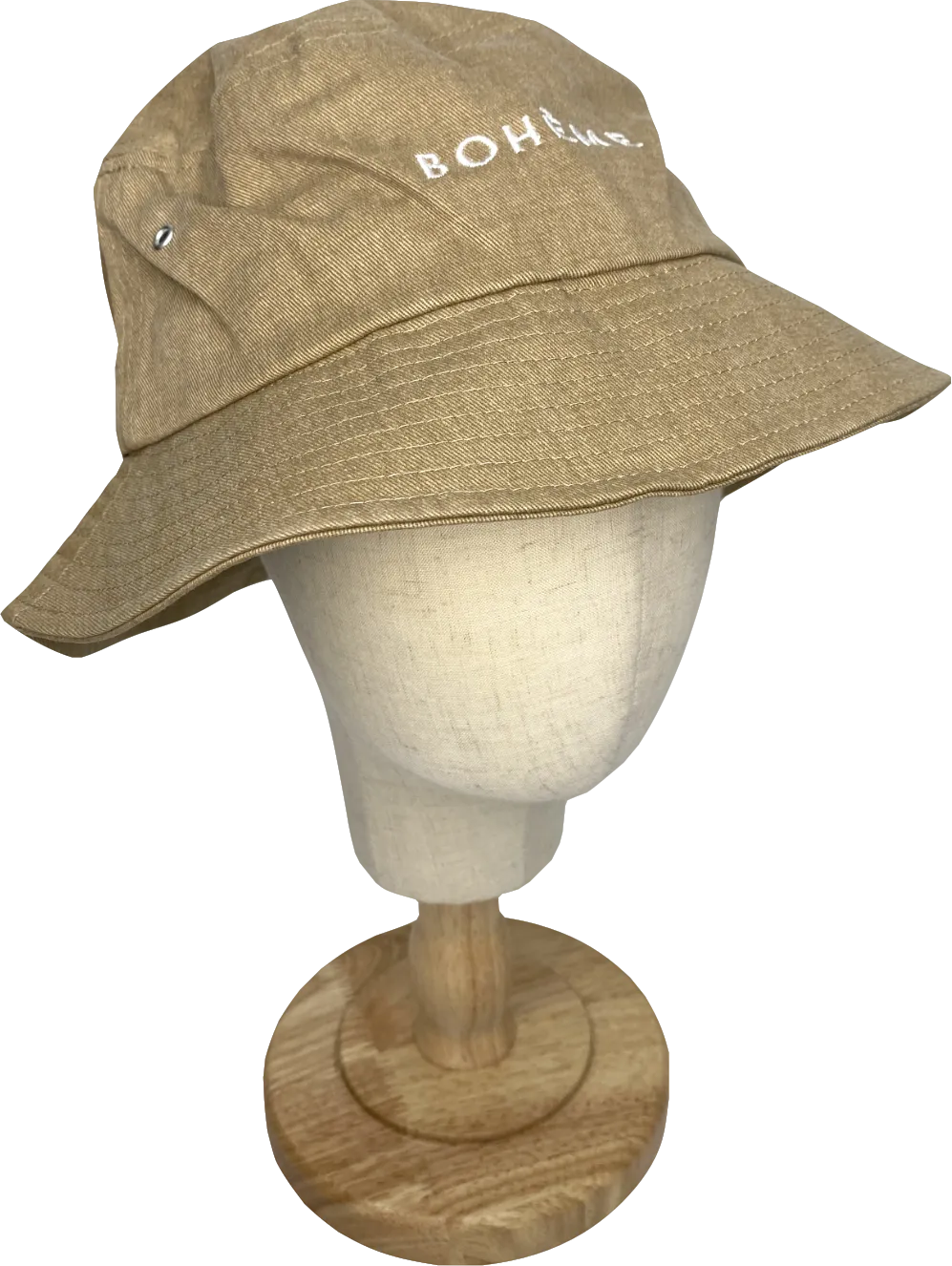 &mother Brown Logo Bucket Hat One Size
