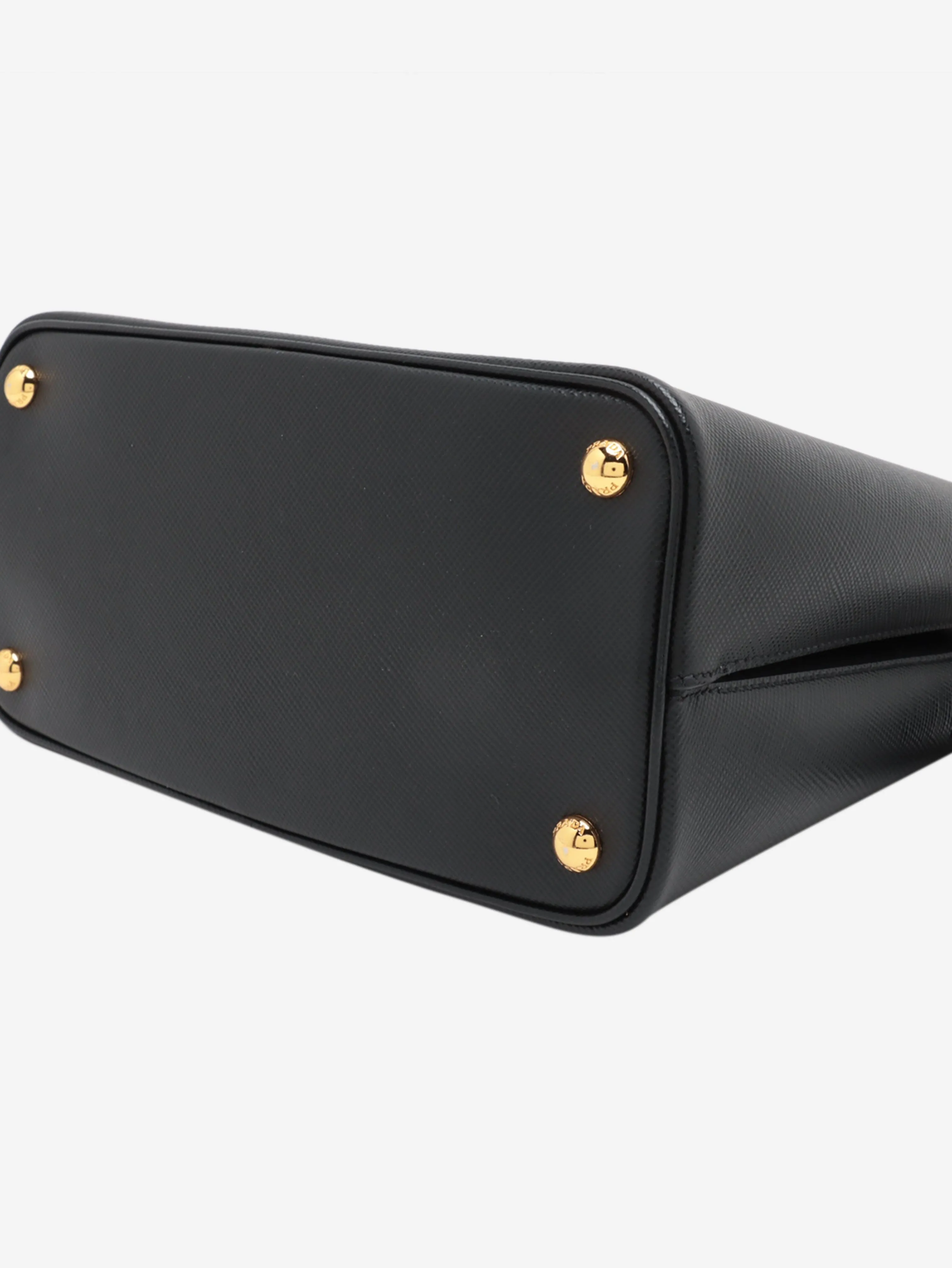 Black Saffiano 2way bag