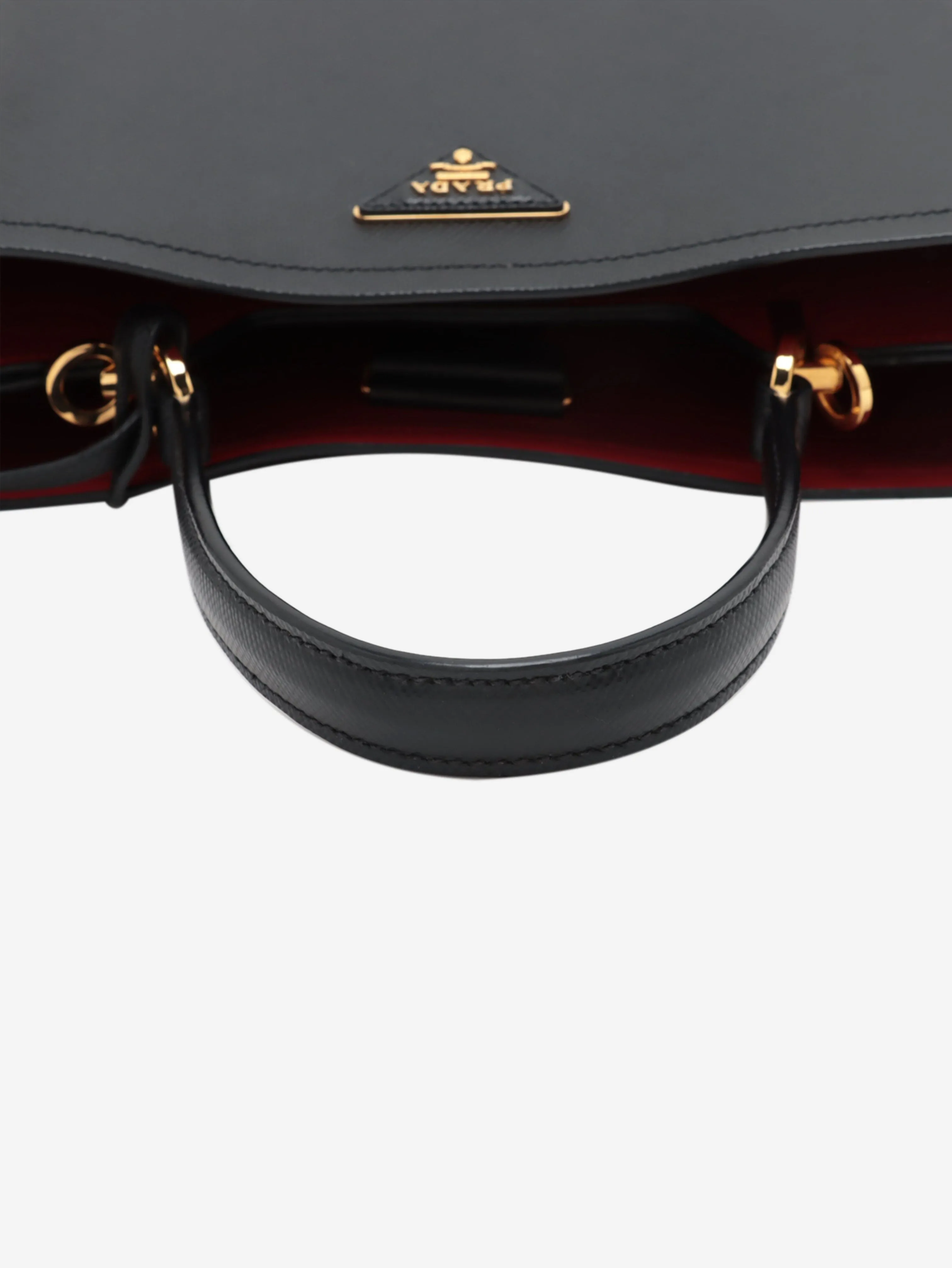 Black Saffiano 2way bag