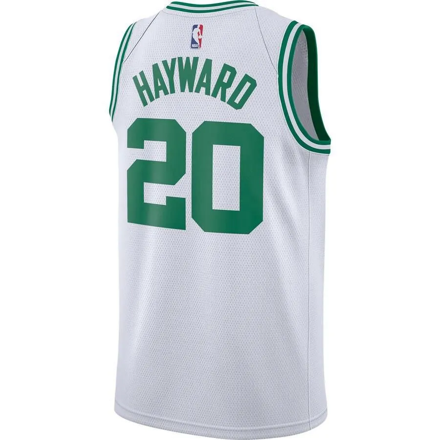 Boston Celtics Gordon Hayward Nike Swingman Icon Jersey Mens - White | Ireland A3240X2