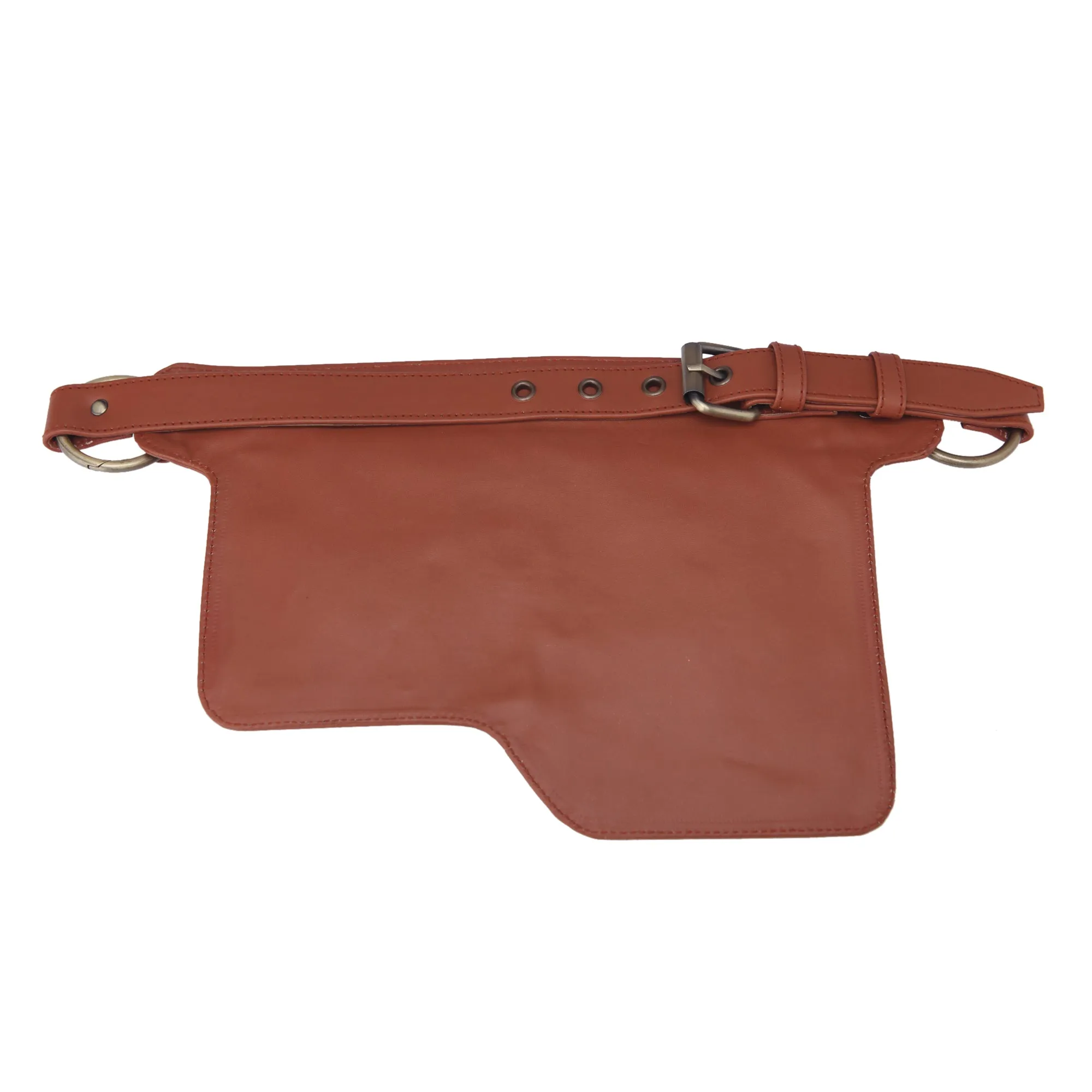Brown Basic lovers Handcrafted Waist Belt Bag