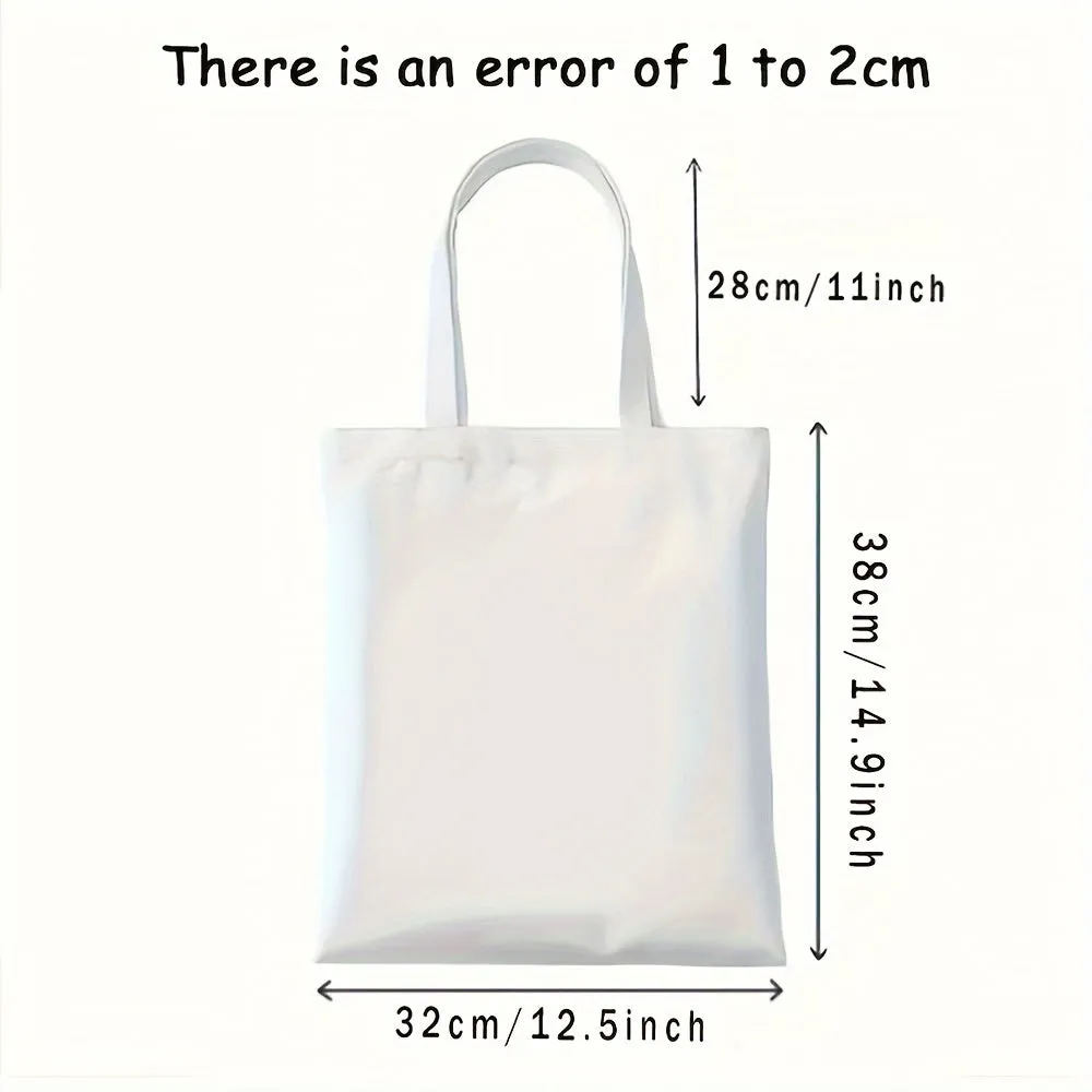 Christmas Aesthetic Tote Bag, Santa, Why You Be Judging Printed Handbag Large Capacity Trendy Simple Style Durable Canvas Bags For Outdoor, Party, Travelling, Shopping