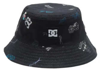 DC - DEEP END BUCKET HAT - Birch Scribble Print