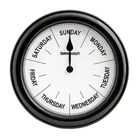 Dementia & Alzheimer's Day of the Week Wall Clock