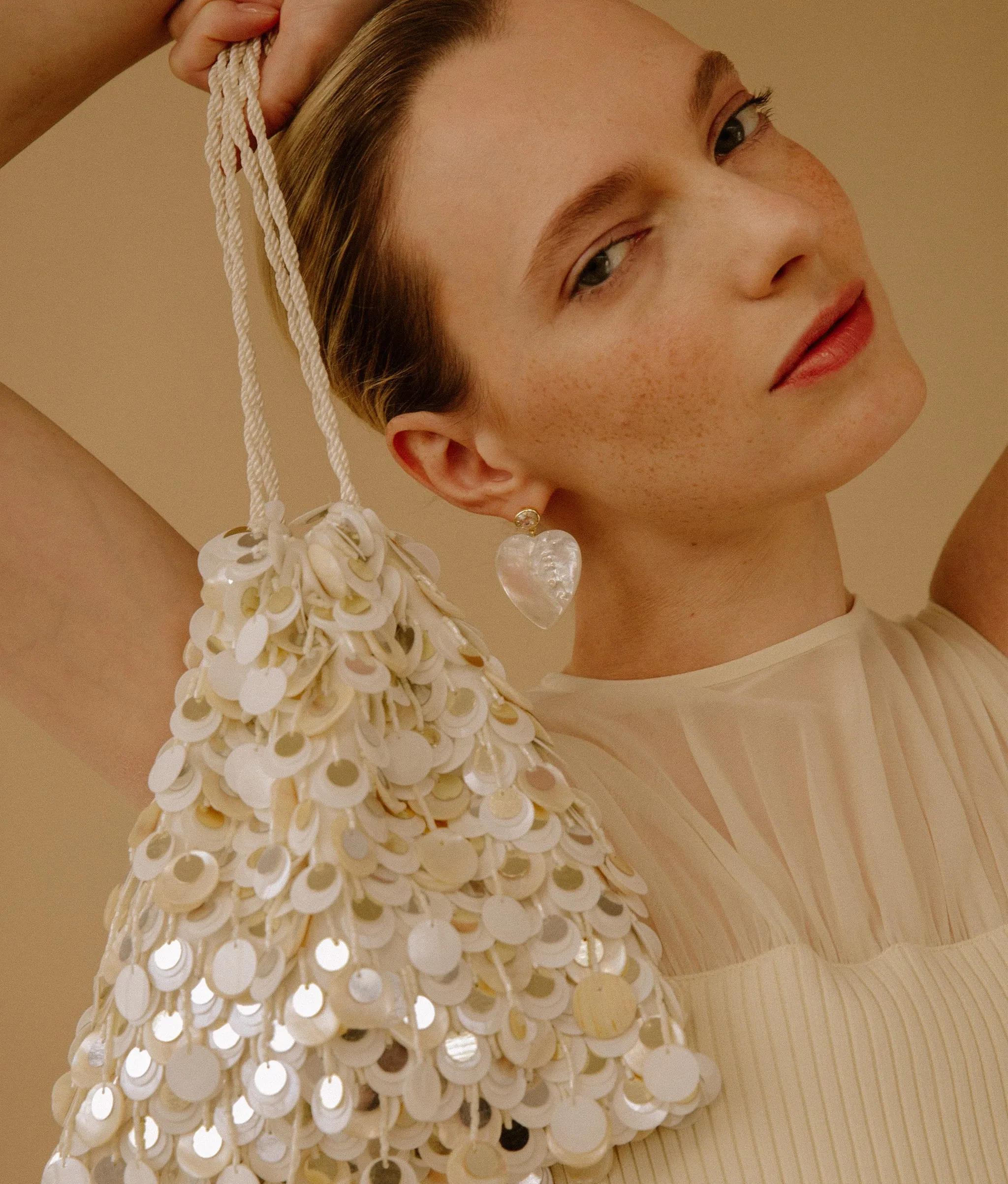 Gala Bag in Pearl Oyster