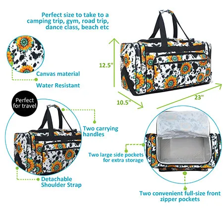 Sunflower Farm NGIL Canvas 23 Duffle Bag