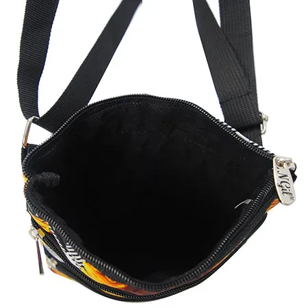 Sunflower Plaid NGIL Messenger Hipster Bag
