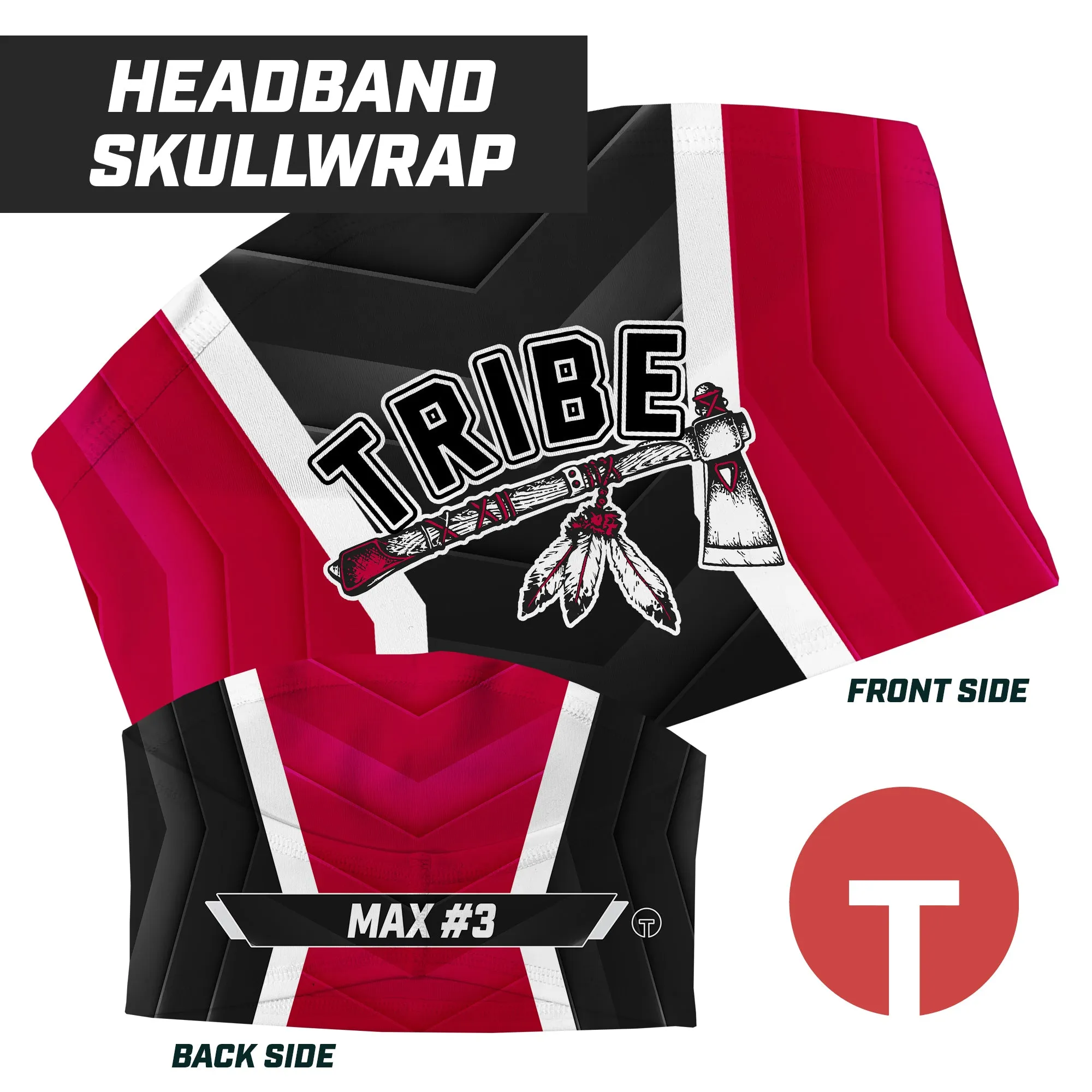 TRIBE - Skull Wrap Headband